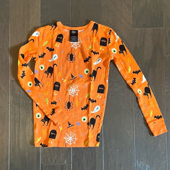 Hyde & Eek! Kids Orange Halloween Pajamas size 10 NWOT - Picture 2 of 6